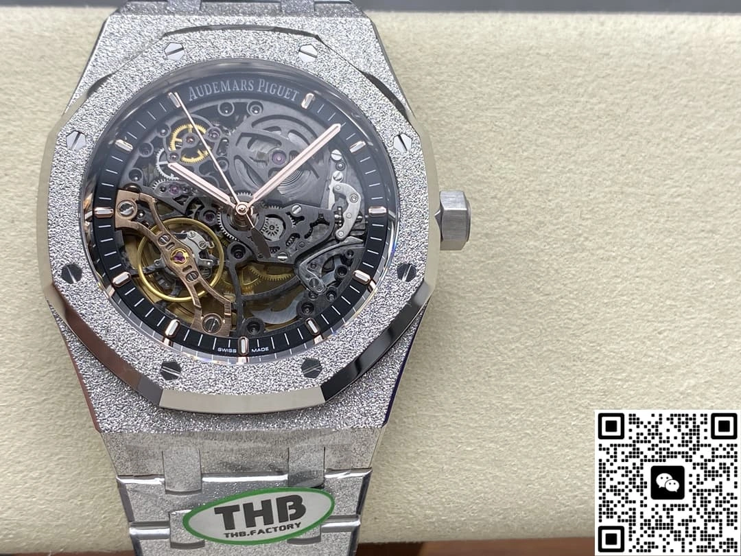 THB Factory V2 Audemars Piguet Royal Oak 15407BC.GG.1224BC.01 1:1 Best Edition Replica Watch